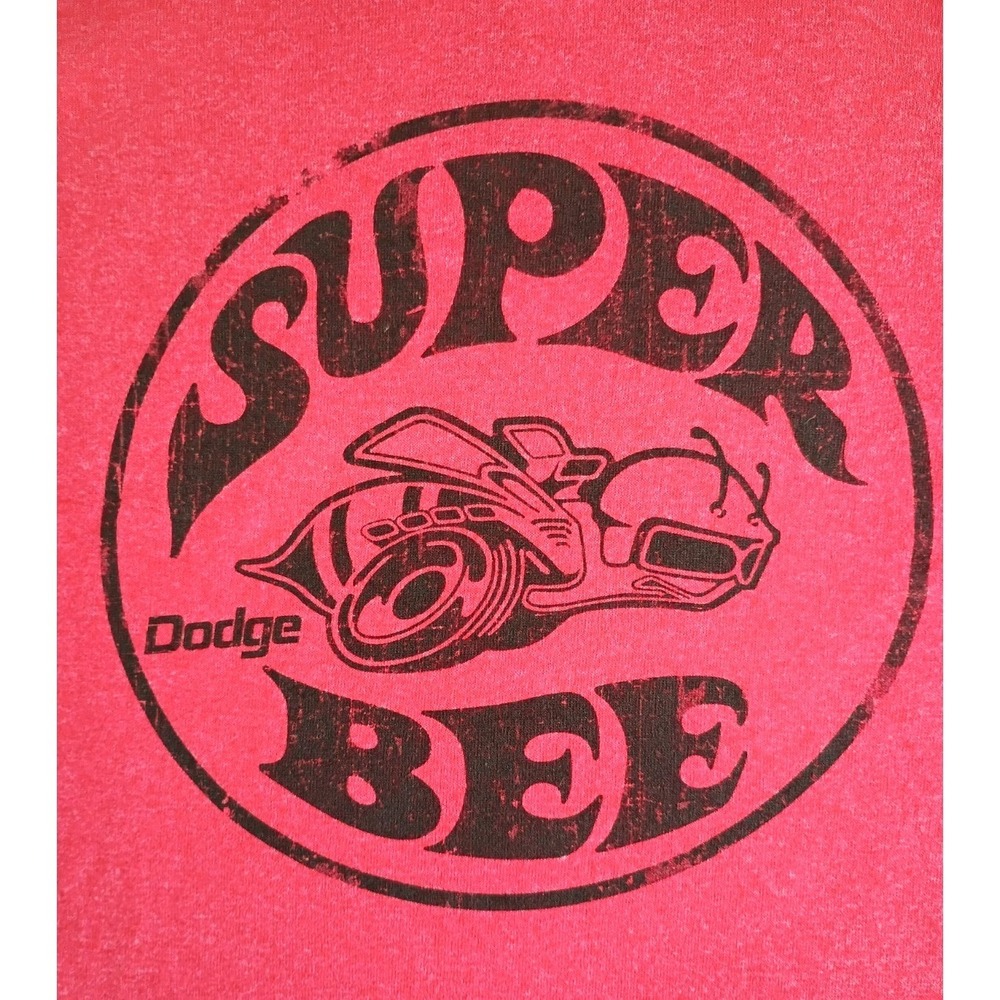 Dodge Super Bee Sportgear Logo Red T-Shirt Size Medium - Picture 3 of 4